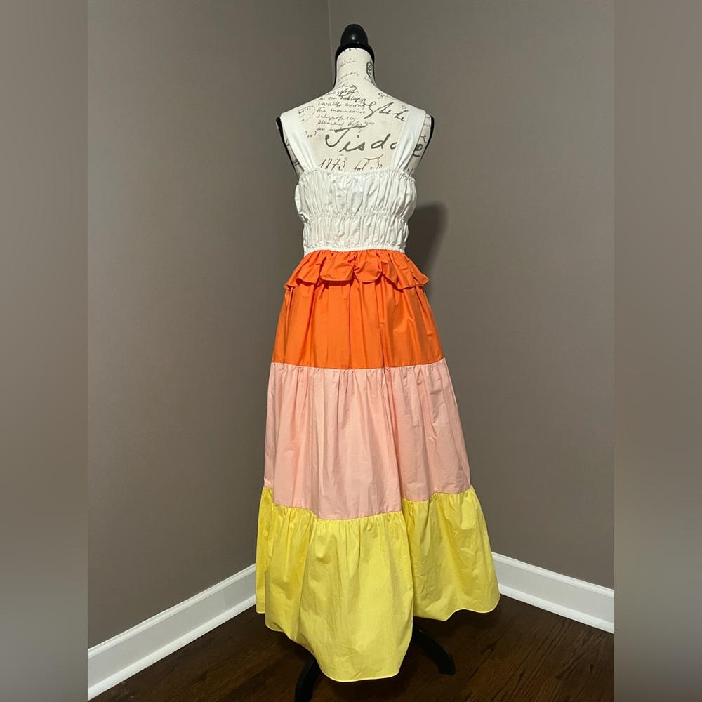 English Factory Colorblock Maxi Dress, Size S